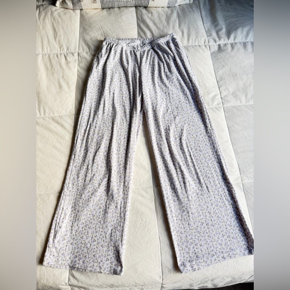 Floral Print Lounge Pants